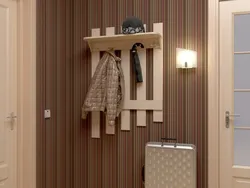 Hanger in a narrow hallway design