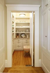 Hallway Design With Refrigerator In Apartment