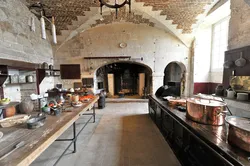 Кухня ў замку дызайн