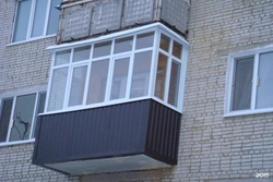 Balcony and loggia photo outside