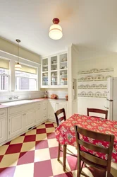 Interior Of Kitchens Of The 70S