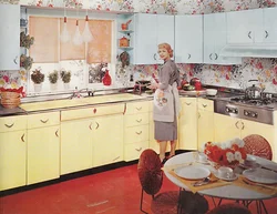 Интерьер кухонь 70 годов