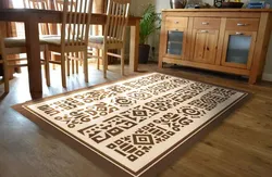 Mat in the kitchen interior