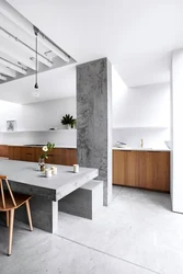 Microcement In The Kitchen Interior