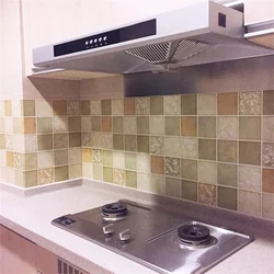 Heat-resistant panels for kitchen photo