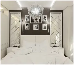 Зеркала дизайн в маленькой спальне