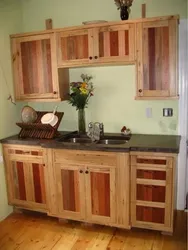 Kitchen from scrap materials photo