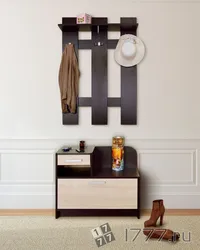 Furniture hanger for hallway photo