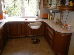 Small kitchen photo countertops