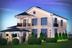 Two-story house photo 6 bedrooms