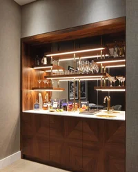 Kitchen Bar Cabinet Design