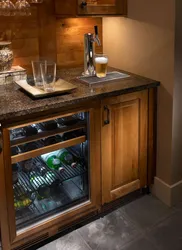 Kitchen bar cabinet design