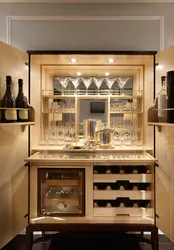 Kitchen bar cabinet design