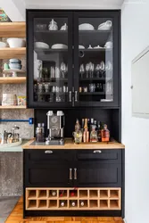 Kitchen Bar Cabinet Design