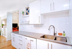 Aprons For White Kitchen Interior Photo