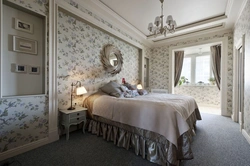 Bedroom design in Provence style