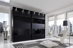 Matte wardrobes for the bedroom photo