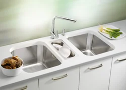 Kitchen with sink 60 cm photo