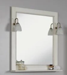 Прямоугольное зеркало для ванной комнаты фото