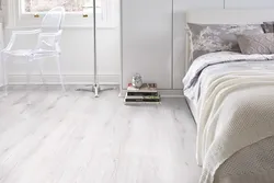 Gray laminate bedroom design