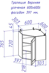 Oshxona shkafi diagrammasi fotosurati