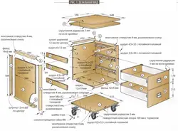 Kitchen cabinet diagram photo