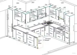 Kitchen Cabinet Diagram Photo