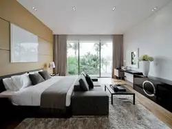 Spacious bedroom design