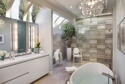 Дизайн ванной гостиной