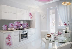 Kitchens of pale colors photo