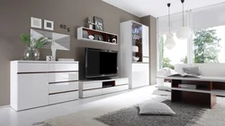 Glossy living rooms in a modern style photo