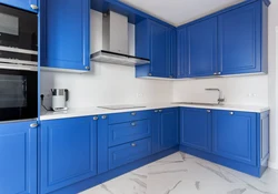 Kitchen Design With Blue Cabinets