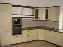 Corner kitchens ivory photo