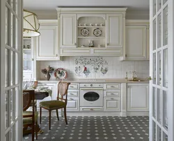 Classic kitchen tiles photo