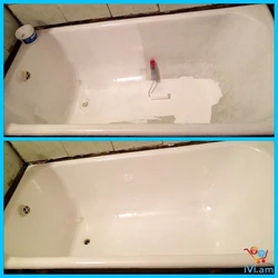 Bathtubs after painting photo