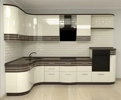 Ready-made modular kitchens corner photos