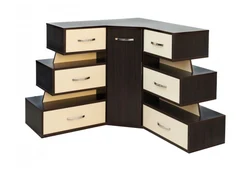 Corner Chests Of Drawers And Bedside Tables For The Bedroom Photo