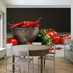 3D Photo Wallpaper For Kitchen Photo