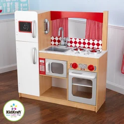 Children's kitchen photo with dimensions