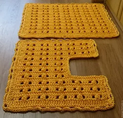 Crochet Bath Mat Photo