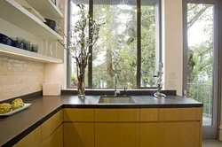 Kitchen Design With High Countertops