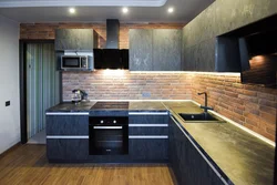 Small Corner Kitchens In Loft Style Photo
