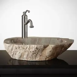 Раковины для ванной из камня фото
