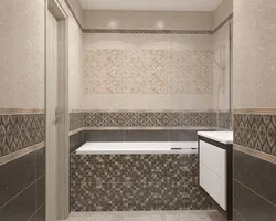 Nevada tiles in the bathroom interior