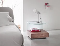 Yataq otağı fotoşəkili üçün asma yataq masaları