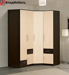 Corner Wardrobe In The Living Room In A Modern Style Photo