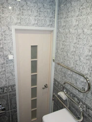 Photo Of A Bathroom Door Without Trim