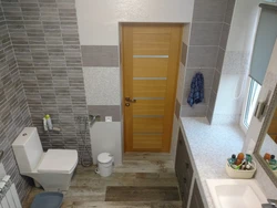 Photo Of A Bathroom Door Without Trim
