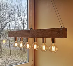 DIY kitchen lamp photo