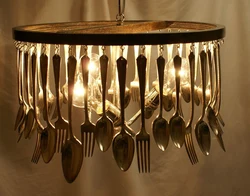 DIY kitchen lamp photo